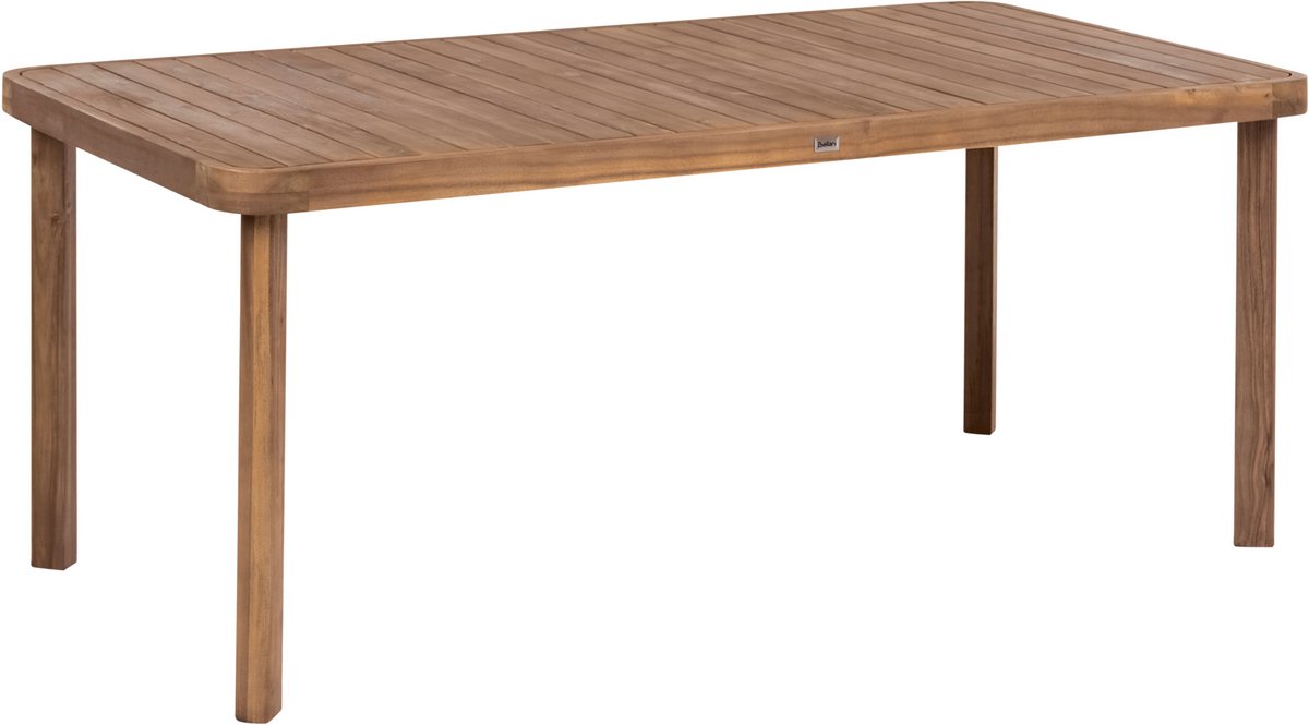 Beliani RONCELLO - Tuintafel voor 6 - Bruin - 180 x 90 cm - Acaciahout