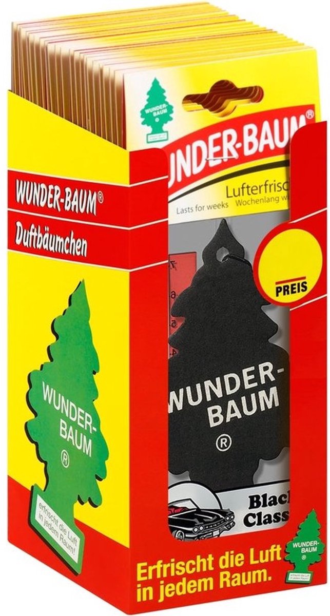 Luchtverfrisser - 24 stuks - box voor voertuiginterieur - Directe frisheid - langdurige geur