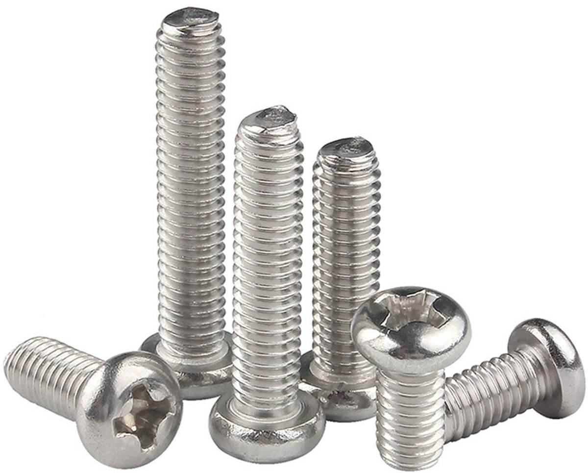 M6 Stainless Steel Machine Screws, Corrosion Resistant Pm Screws,M6*65Mm/5Pcs - ShopVlot