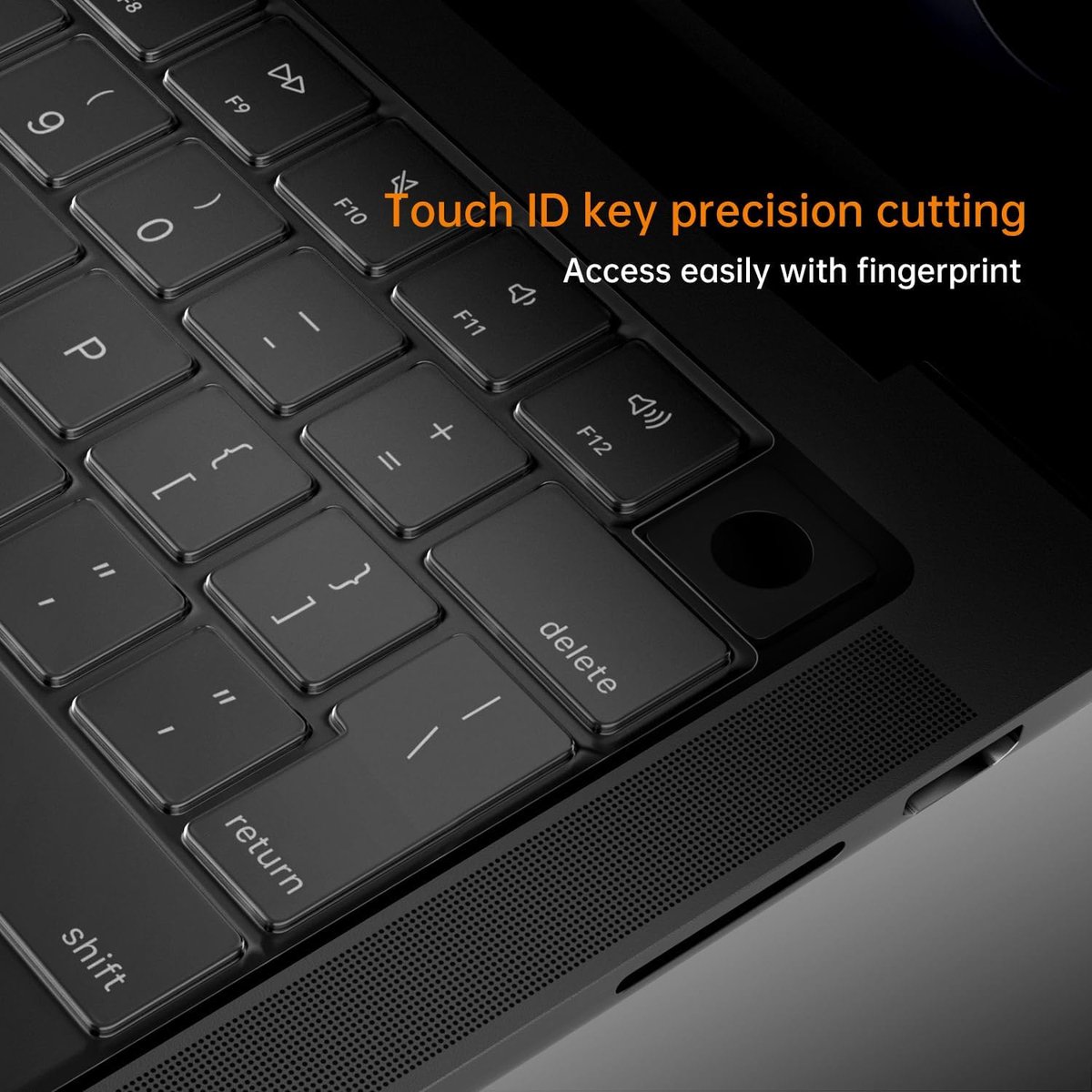 Toetsenbord Cover Ultradunne Protector Skin voor M2 M3 M4 MacBook Air 15 inch, M2 M3 M4 MacBook Air 13.6 inch, 2025-2021 MacBook Pro 14 inch 16 inch M4 M3 M2 M1 Chip Pro/Max, EU ANSI Layout