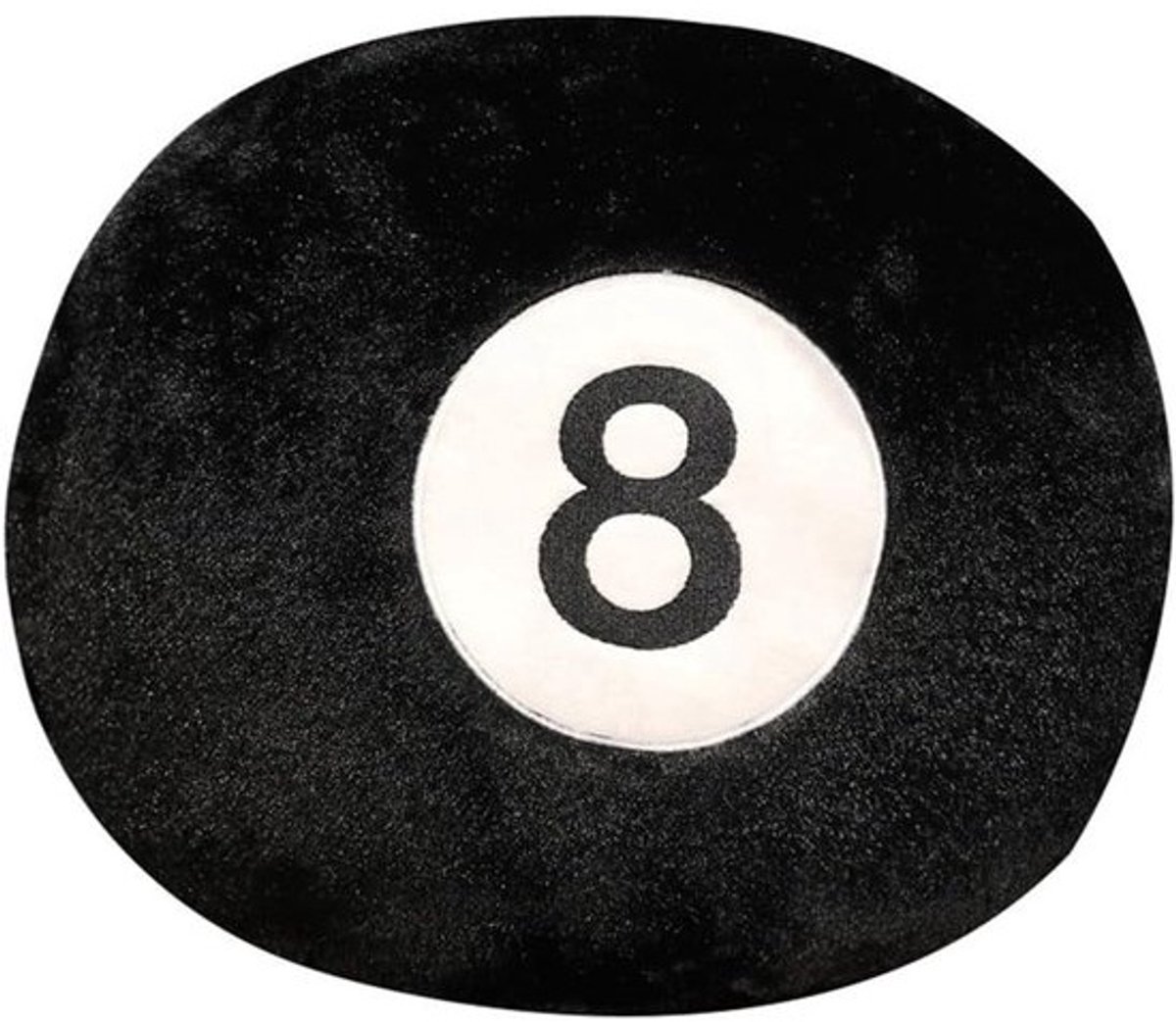 Biljartbalkussen - 35 cm - Zwart - Zacht rond sportkussen - Voor thuis - Decoratief cadeau - Voor biljartliefhebbers