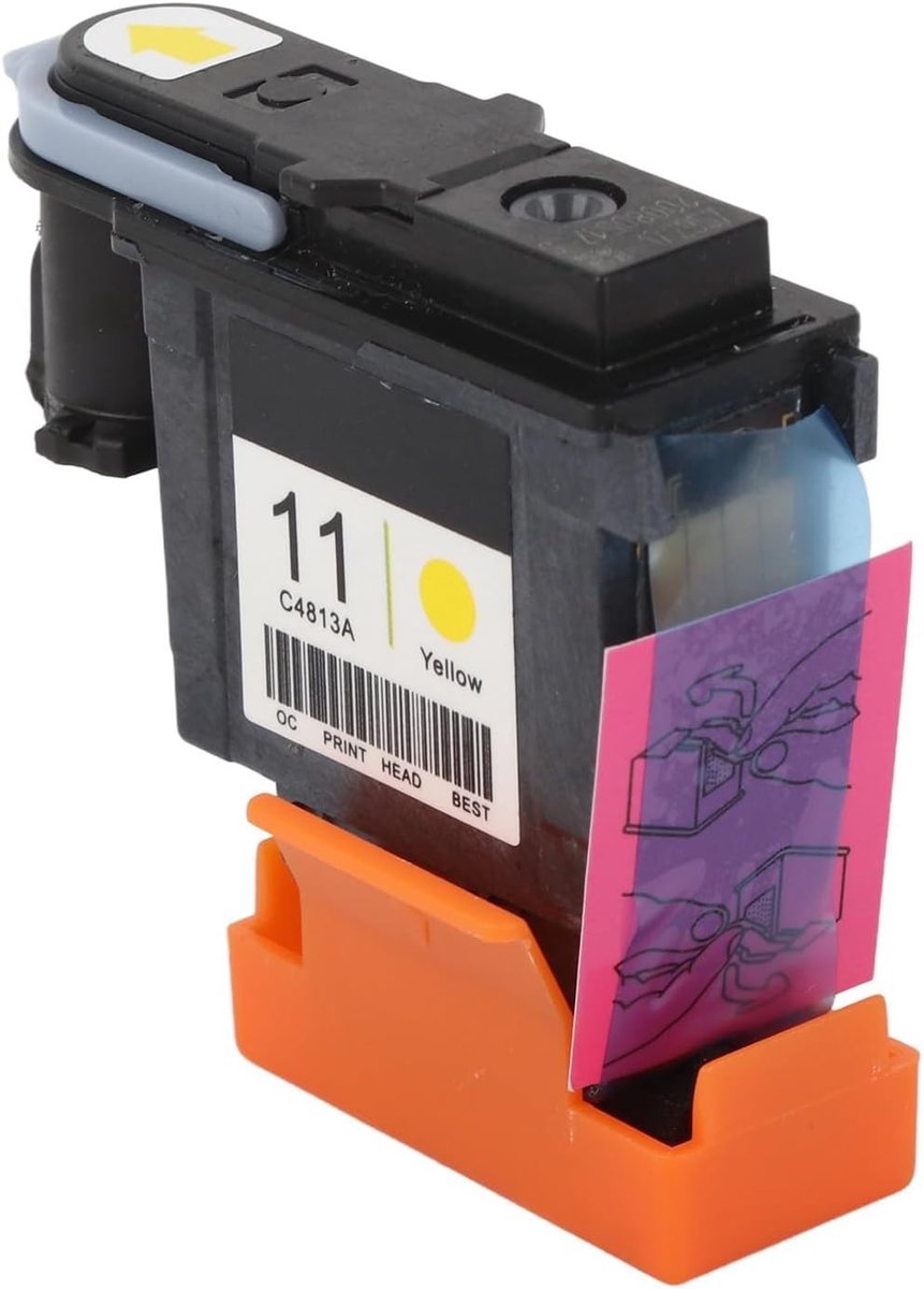 Designjet Printhead, ABS Colorfast Printer Printhead Yellow Color Printhead Replacement for HP Designjet 100 110 111 - ShopVlot