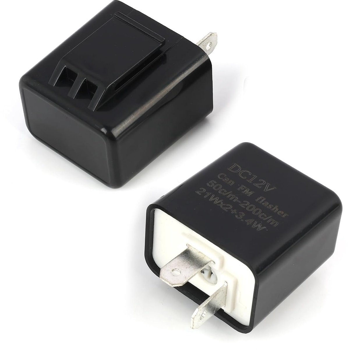 Motorfiets indicator relais 2 pin - Universeel LED ontwerp - Verstelbare frequentie - Betrouwbaar tegen hyper-flashing - ShopVlot