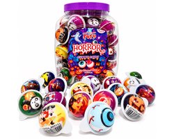 FUFU Horror Gummy Candy 900 g – Halloween Snoep – 50 x 18 g Individueel Verpakt – Griezel Snoep – Halal