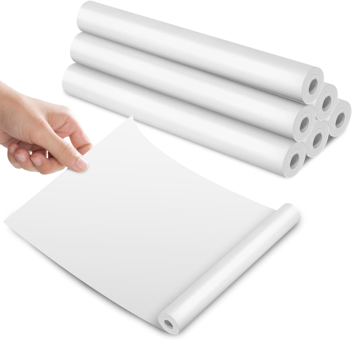 Thermisch papier A4 - 6 rollen - hoogwaardig materiaal - ideaal voor kassa's - ShopVlot