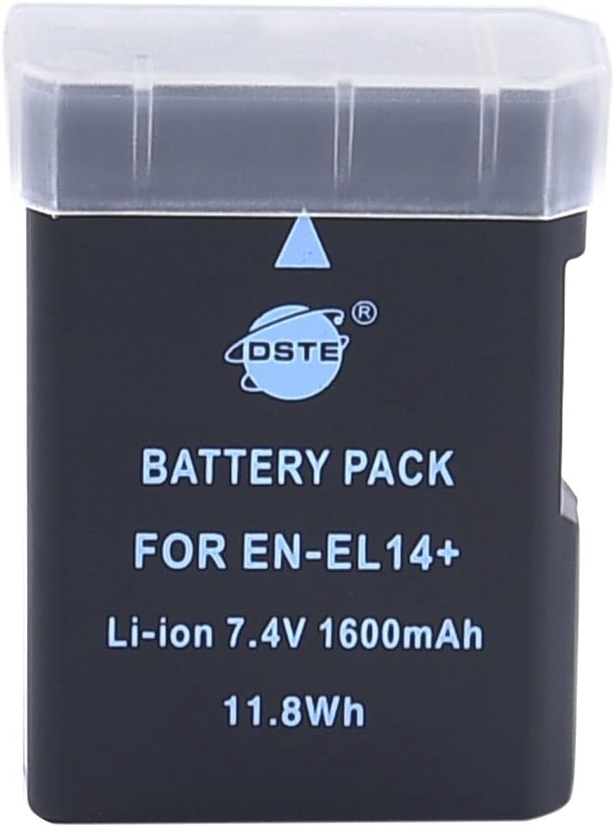 DSTE EN-EL14 EN-EL14A Replacement Battery Battery Compatible With Nikon D5100 D5300 D5500 D3400 D5600 D3500 P7000 - ShopVlot