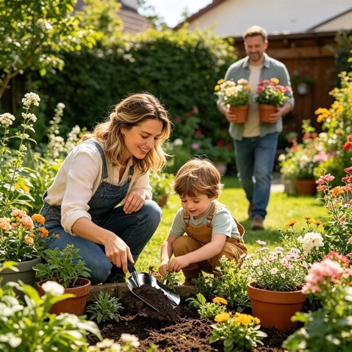 Tuinschep van roestvrij staal - Plantgraver - Tuinonderhoud - Versterkte constructie - 30 cm - Metaal