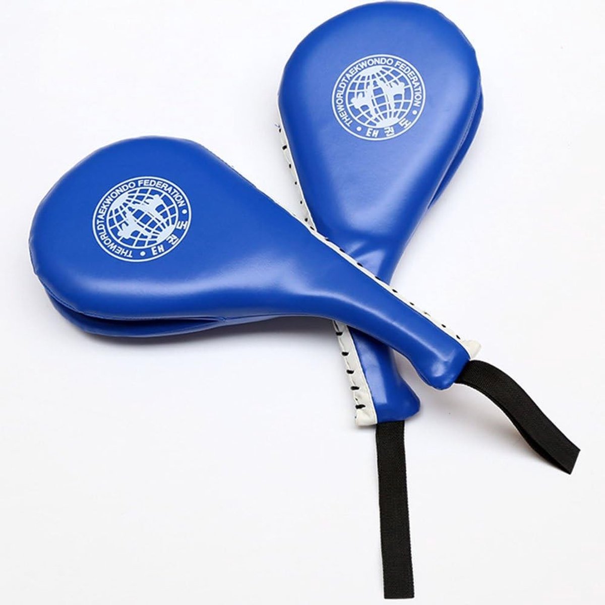 Taekwondo Handvat met Dubbele Bekleding voor Hand Slag en Voettechnieken - Trainingsapparaat in Rood, Blauw en Zwart