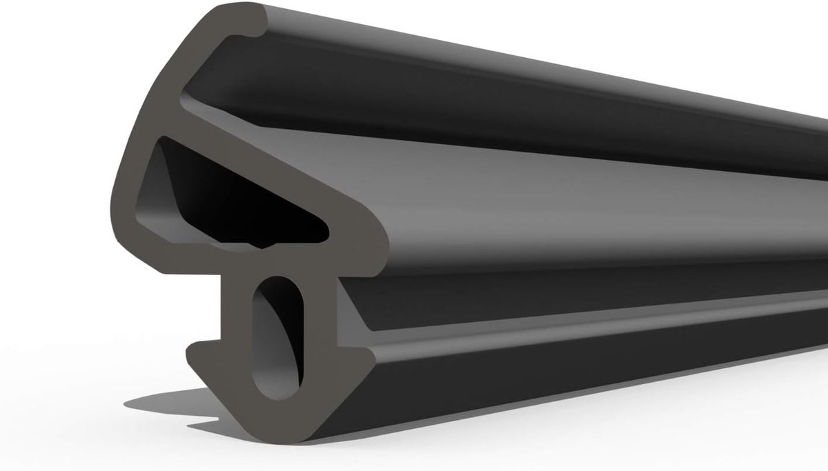 Raamafdichting 10 m - EPDM rubber - Slagvaste afdichting - Voor PVC ramen en deuren - ShopVlot
