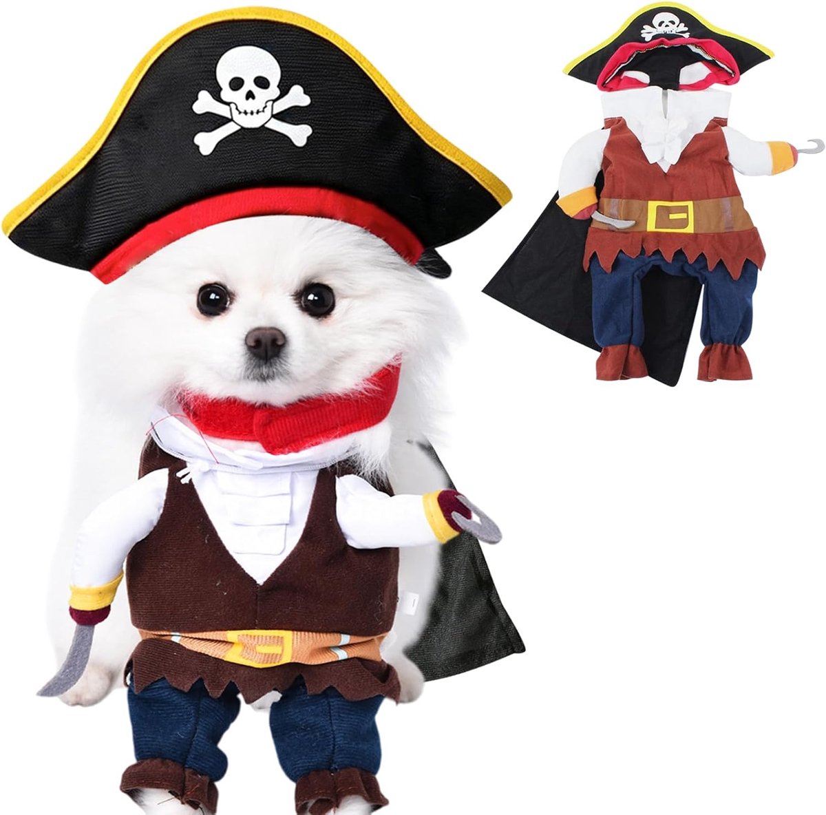 Piratenkostuum voor honden