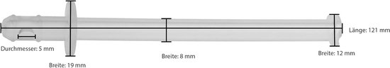 Fix melkslang 55794 + reinigingsborstel compatibel met DeLonghi Magnifica Evo & Start ECAM220 ECAM222 ECAM290 ECAM292 ECAM293 - vervanging voor AS00002606 — afbeelding 2