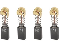 2 Paar Koolborstels voor Routers 2609120149 5x8x12.7mm Geschikt voor Bosch GKF 600 GMR 1 GMR 550 en Andere Modellen