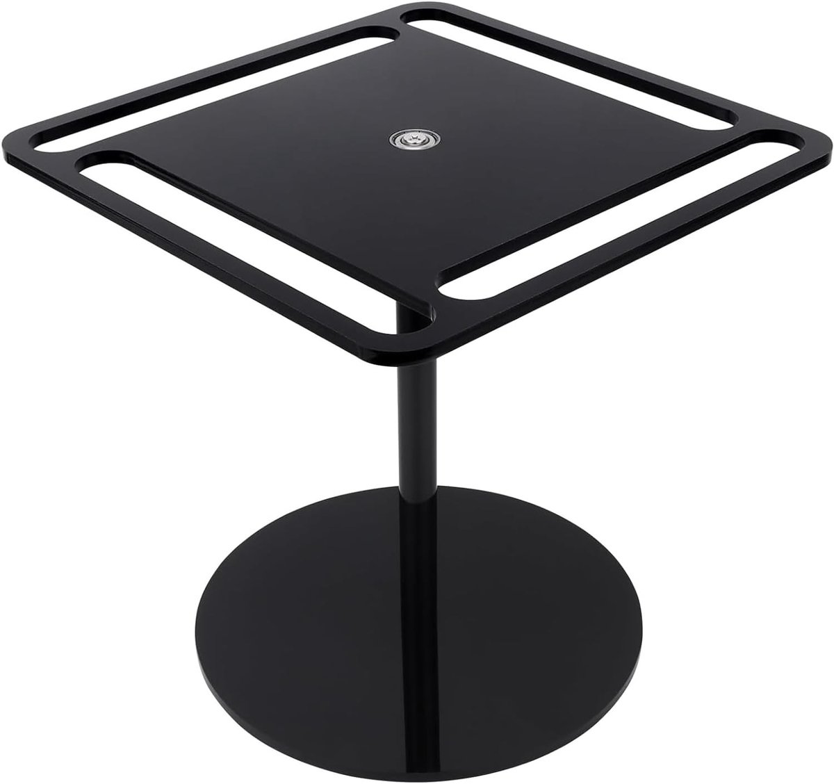 Rotating Glasses Stand, 360° Rotating Acrylic Glasses Stand, Sunglasses Stand with Mounting Accessories, Metal Ball - ShopVlot