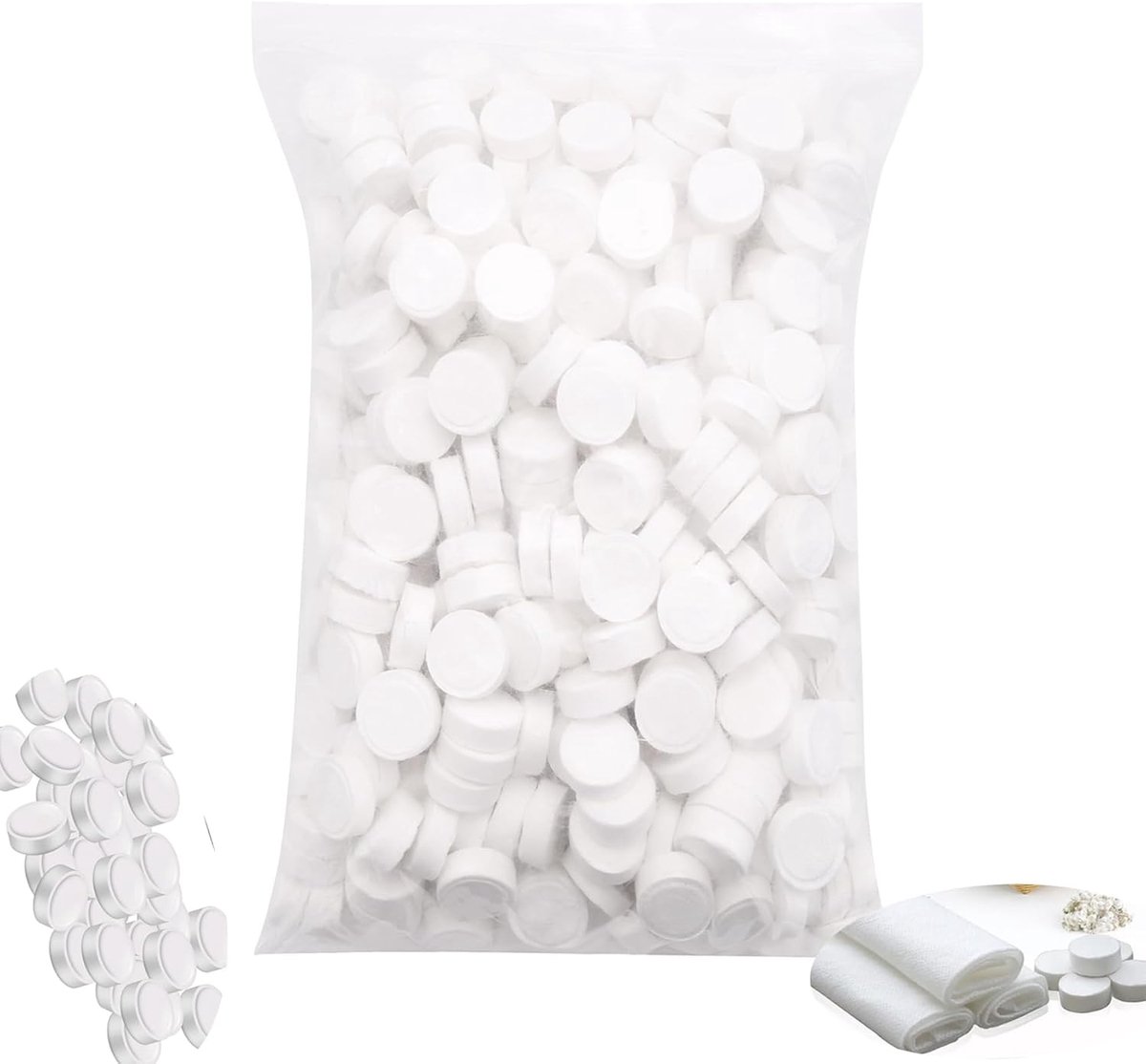500 Pcs Disposable Towels for Compressed Towels, Tablet Travel Fabric - ShopVlot