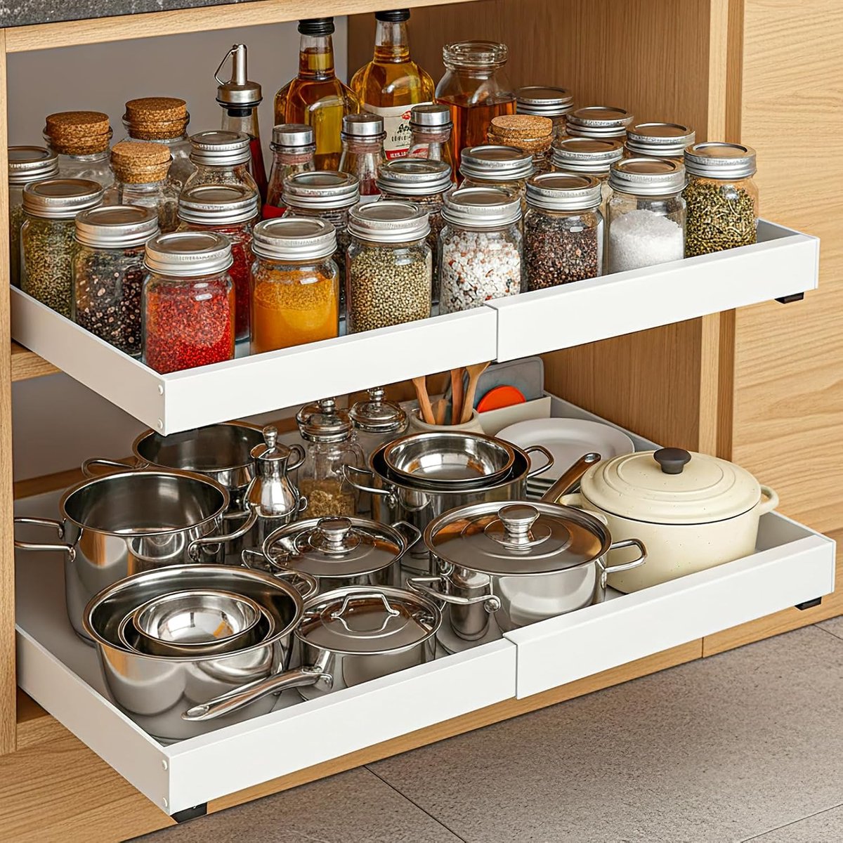 Telescopic drawer, pull-out - ShopVlot
