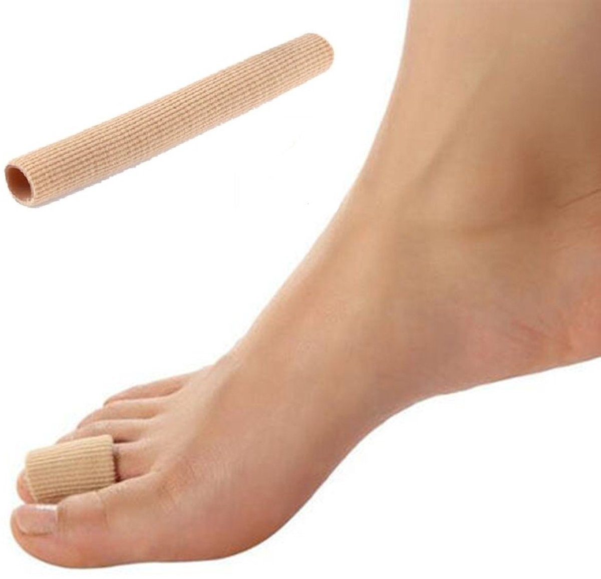 1 piece toe protection Soft exclusive silicone hose bandage pressure protection - ShopVlot