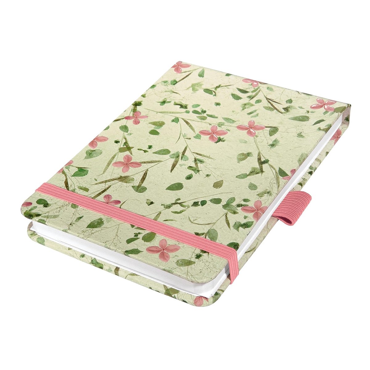 JN340 Notizblock Jolie, Bloom Rose, A6+, dotted: 100 g/m², 158 S., FSC-zertifiziert, vegan