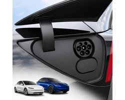 Beschermkap voor CCS-poort magnetisch - beschermkap beschermt de DC-laadpoort tegen stof en vocht - geschikt voor Tesla Model S/3/X/Y & andere EV's