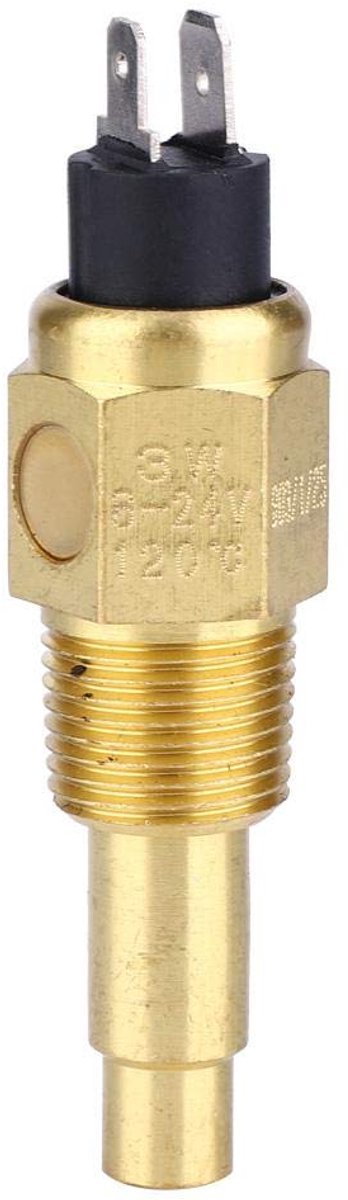 Temperatuursensor, 6~24V M14 * 1.5 98 Motorwatertemperatuursensor 3W Geschikt voor motoraccessoires Bereik 38~120