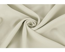 Home & Comfort - Luxe verduisterende gordijnen - Licht taupe - 150x250 cm met ringen
