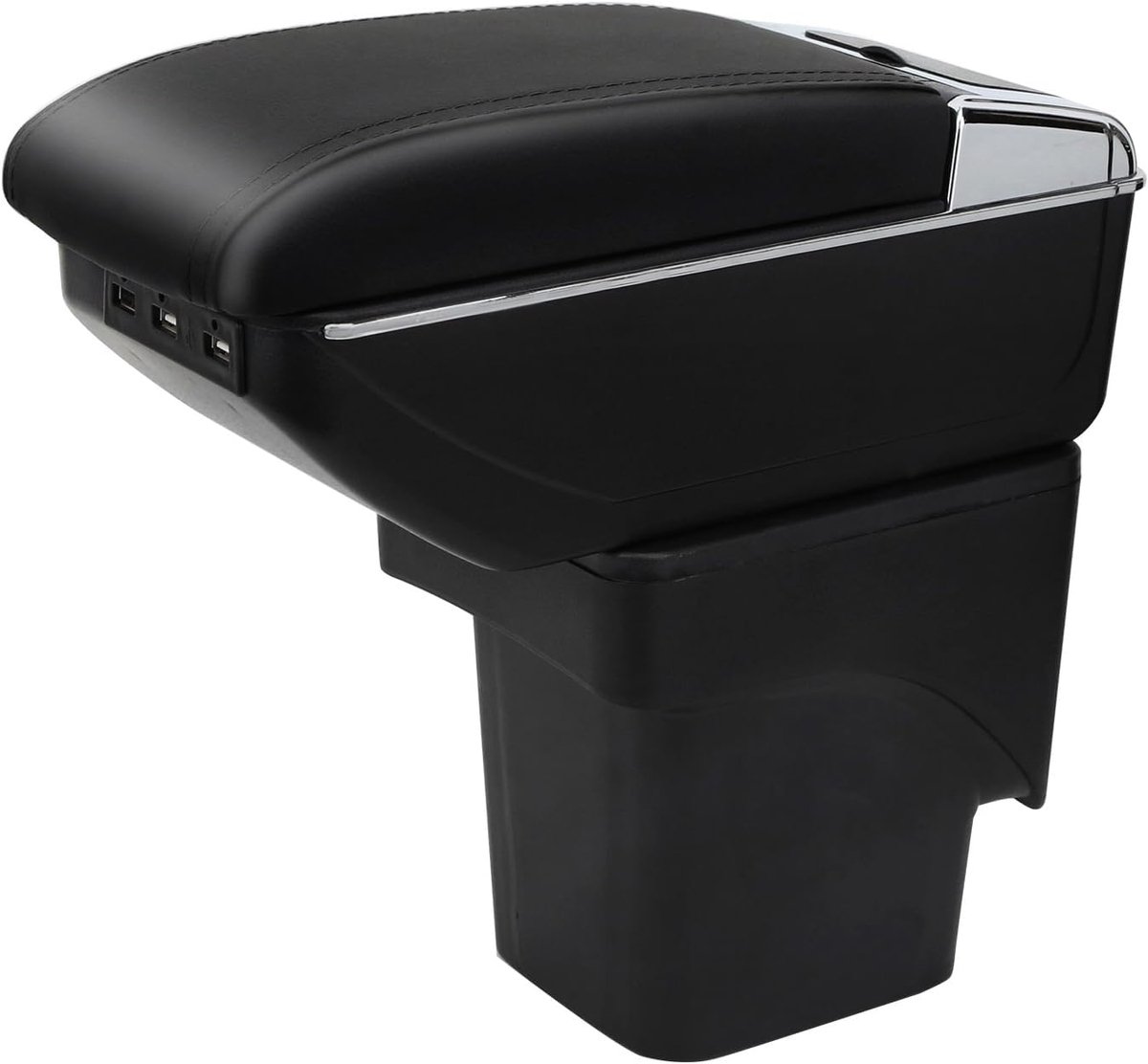 Double Layer Armrests for Focus 2 Mk2 2005-2011 Car Interior Center Console Armrest Storage Box - ShopVlot