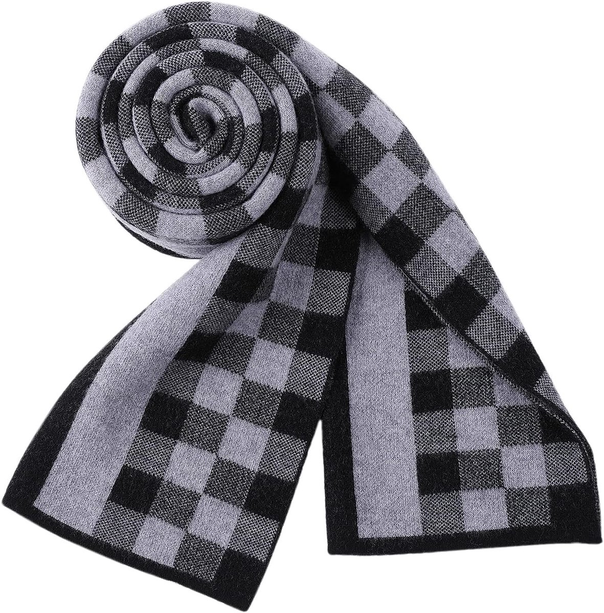 Winter 6% Wol Gebreide Sjaal voor Heren Wollen Sjaal Herensjaal Mode Eenvoudig Chic Basic Casual Business 180 × 30 cm