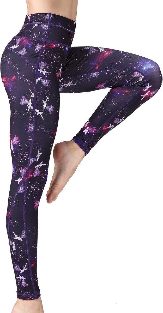 Lange Sportlegging Running Panty Hoge Taille Stretch Fitness Yoga Broek
