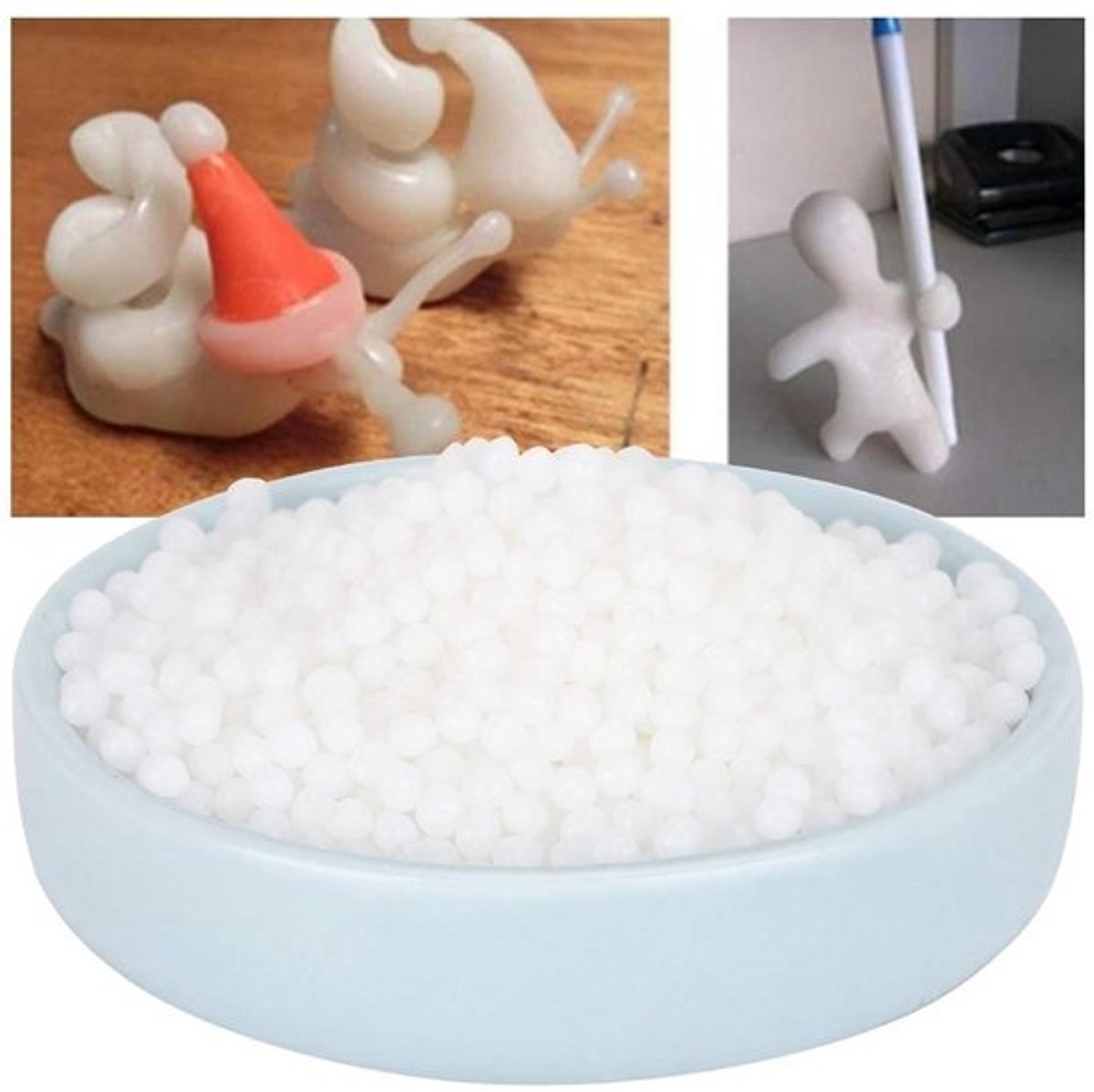 Polymorfe thermoplastische kralen - Vormbaar - Voor doe-het-zelfprojecten - Plastic pellets