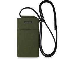 Adore June Move Schoudertas voor Smartphones 6.7-7.0 Inch - Olijfgroen