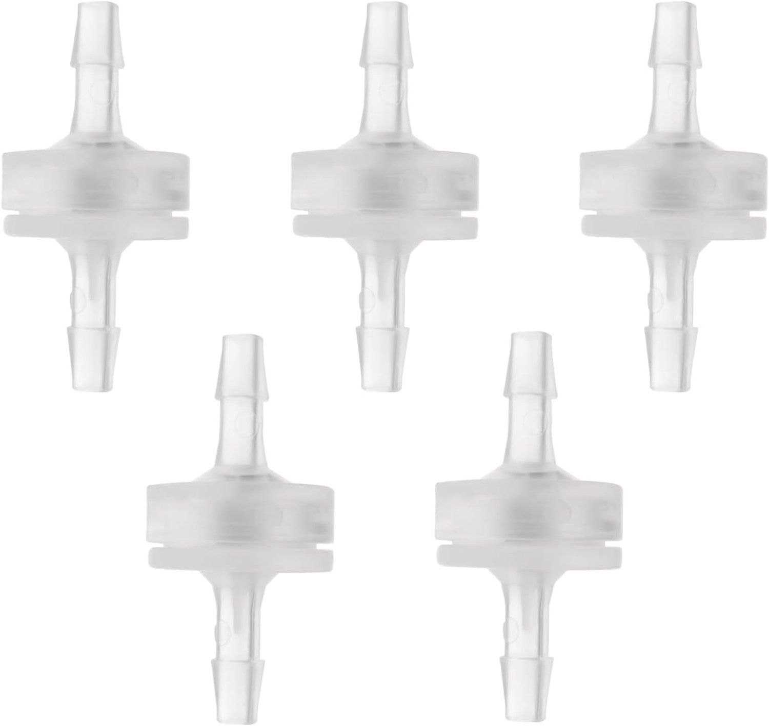 Merkloos 3mm Terugslagklep PP - 5 stuks