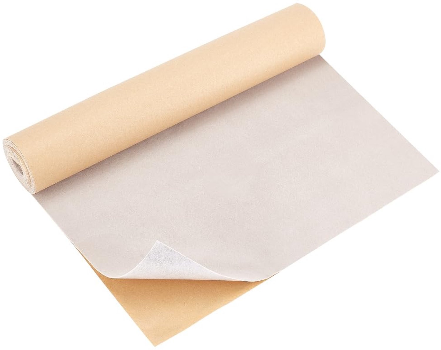Zelfklevende Velours Flockvel 40cm x 300cm - Antiek Wit