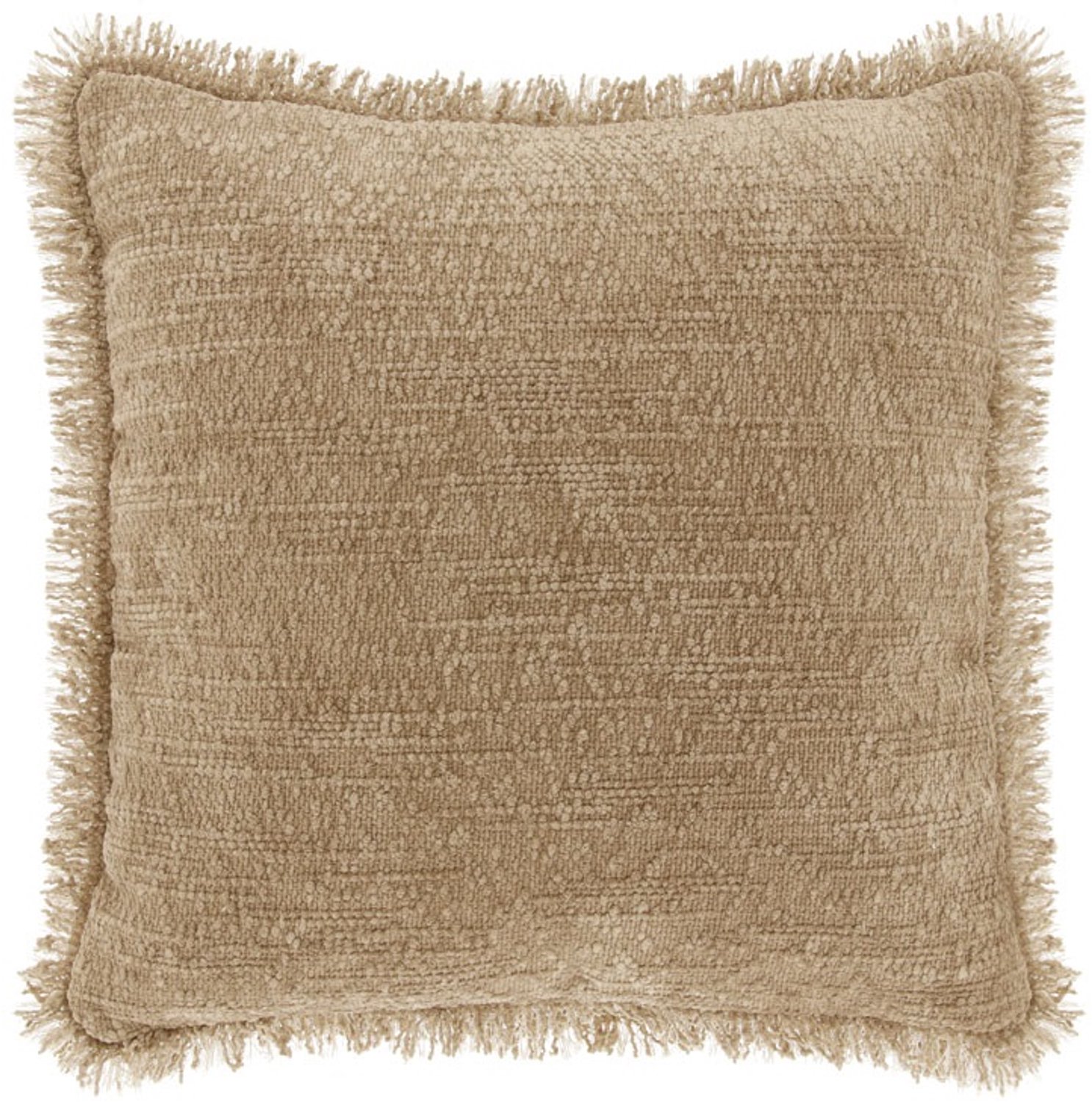 Unique Living Sierkussen Amy - sand - 45x45cm Beige