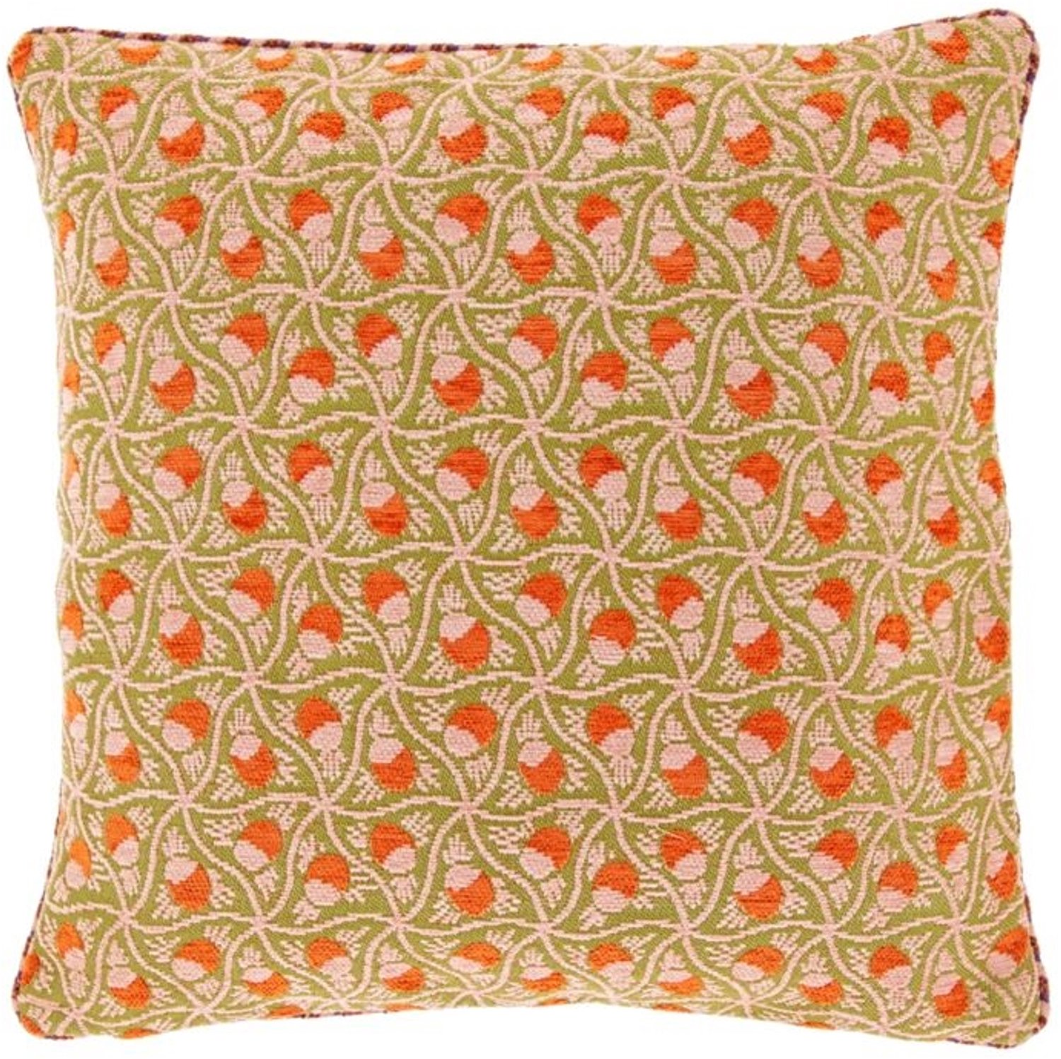 Unique Living Sierkussen Saar - dessin 1 - 45x45cm Multikleur