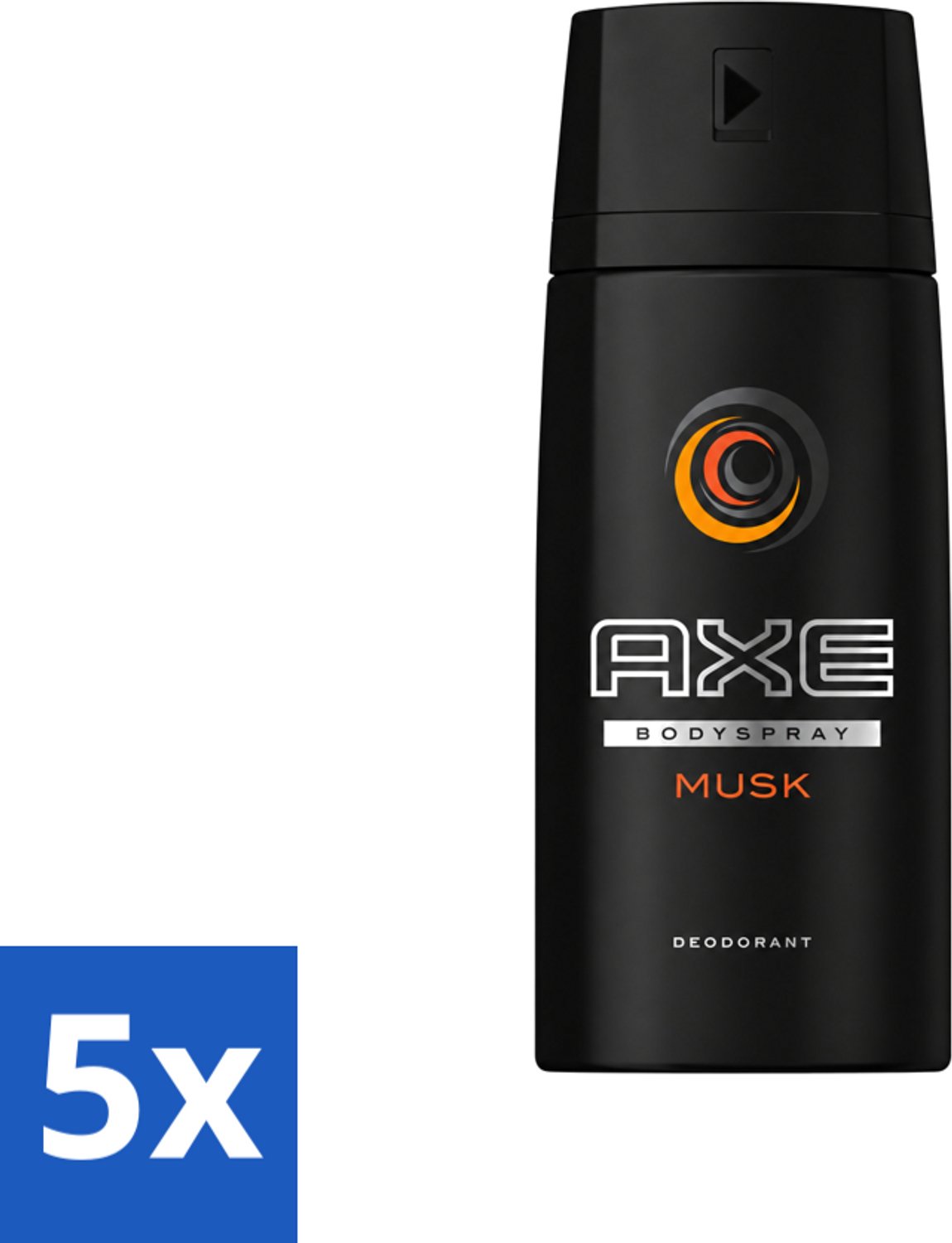 5 x Axe - Deodorant Bodyspray - Musk - 150 ml - Voordeelverpakking - 5 stuks