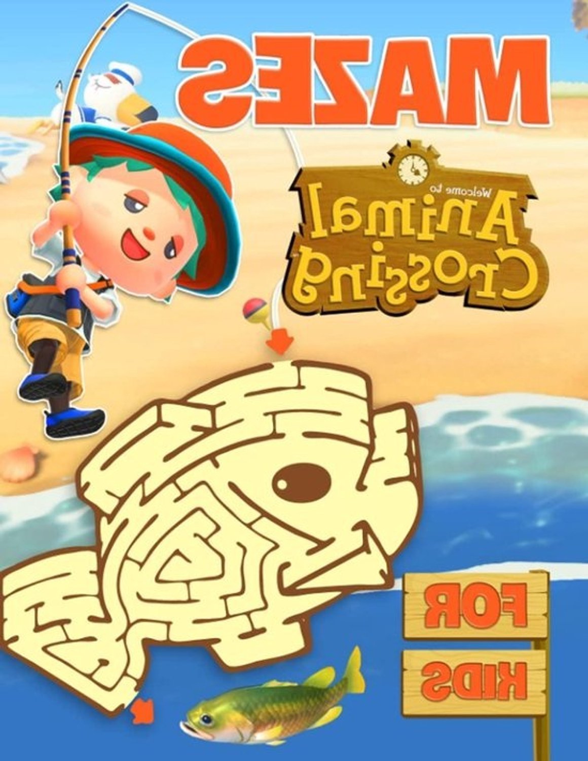 Doolhofboek - Puzzelboek voor kinderen - Hersenen trainen - Grote puzzels - 108 pagina's - Kleurrijk