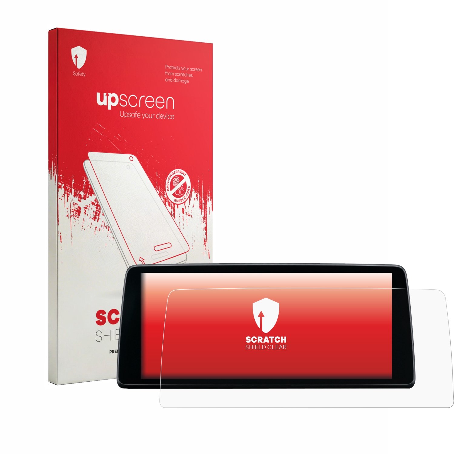 upscreen - Screenprotector voor BMW 5 G31 LCI 2021 10.25" - Folie Beschermfolie transparant