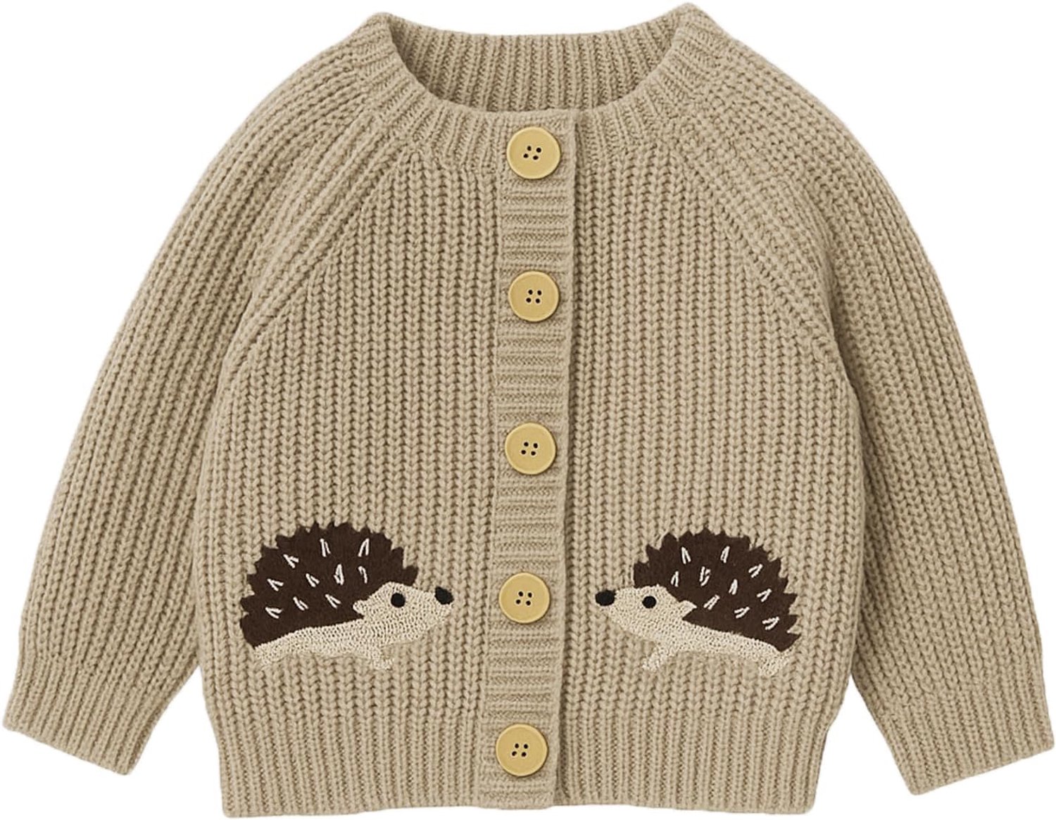 Babyvest - Warme trui met lange mouwen voor herfst en winter - Top voor meisjes en jongens