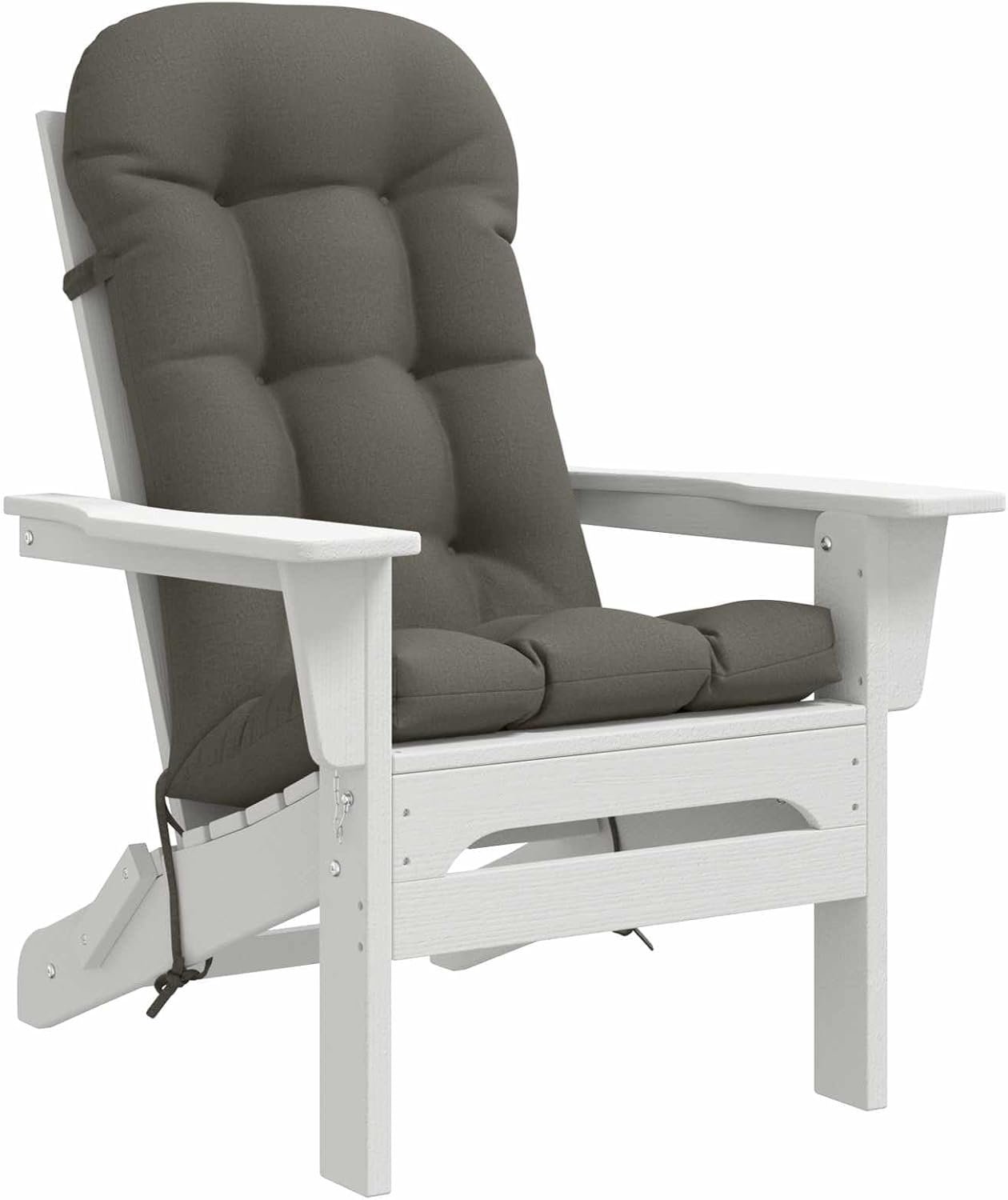 Kussen 100% polyester grijs 48 x 112 x 10 cm