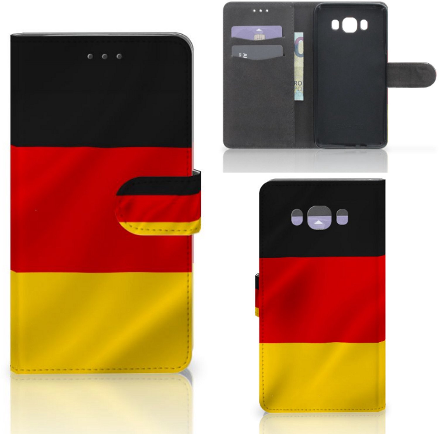 Samsung Galaxy J7 2016 Bookstyle Case Duitsland