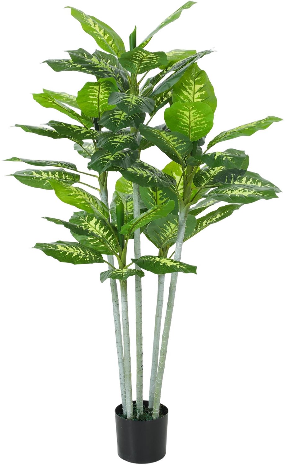 Kunstplant Calathea 150 cm in Cementen Pot