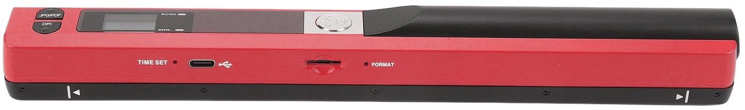 Document Scanner Draagbaar - 3 Resolutiemodi 300/600/900 DPI - Ondersteunt JPEG/PDF - Handheld Scanner - Eenvoudig te gebruiken zonder stuurprogramma