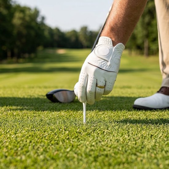 Witte houten golf tees 100 stuks – golf tees 3-1/8 inch – gladde afwerking – duurzame houten tee – traditionele golf tee – accessoires voor golf – geschikt voor training en golfspel — afbeelding 4