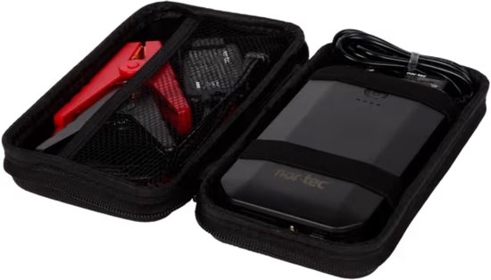 Nor-Tec Multifunctionele Jumpstarter - powerbank met led-zaklamp - 7200 mAh