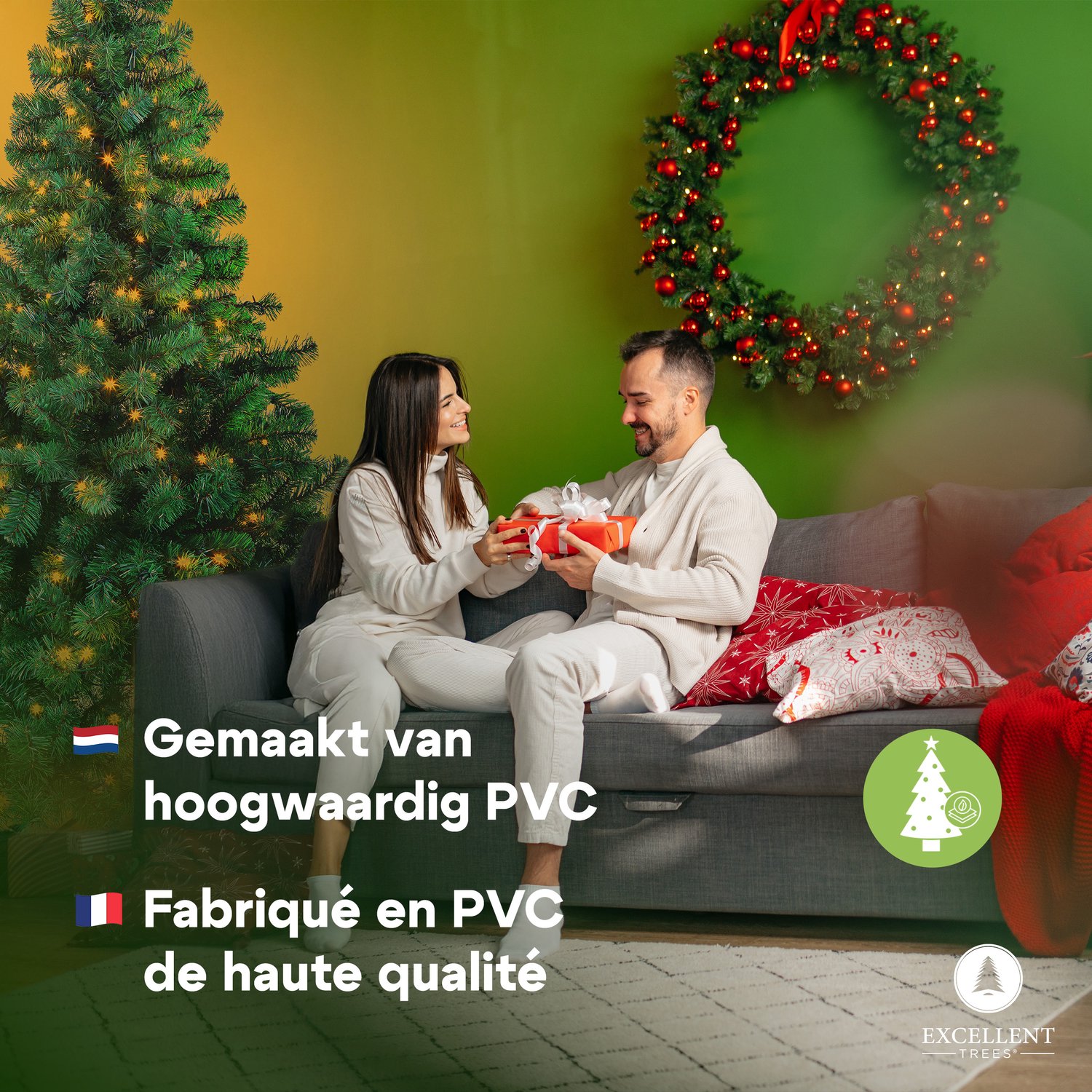 Excellent Trees® Kerstboom LED Stavanger 300 cm - 850 LED Lampjes - ⌀170cm - 300cm – foto 4