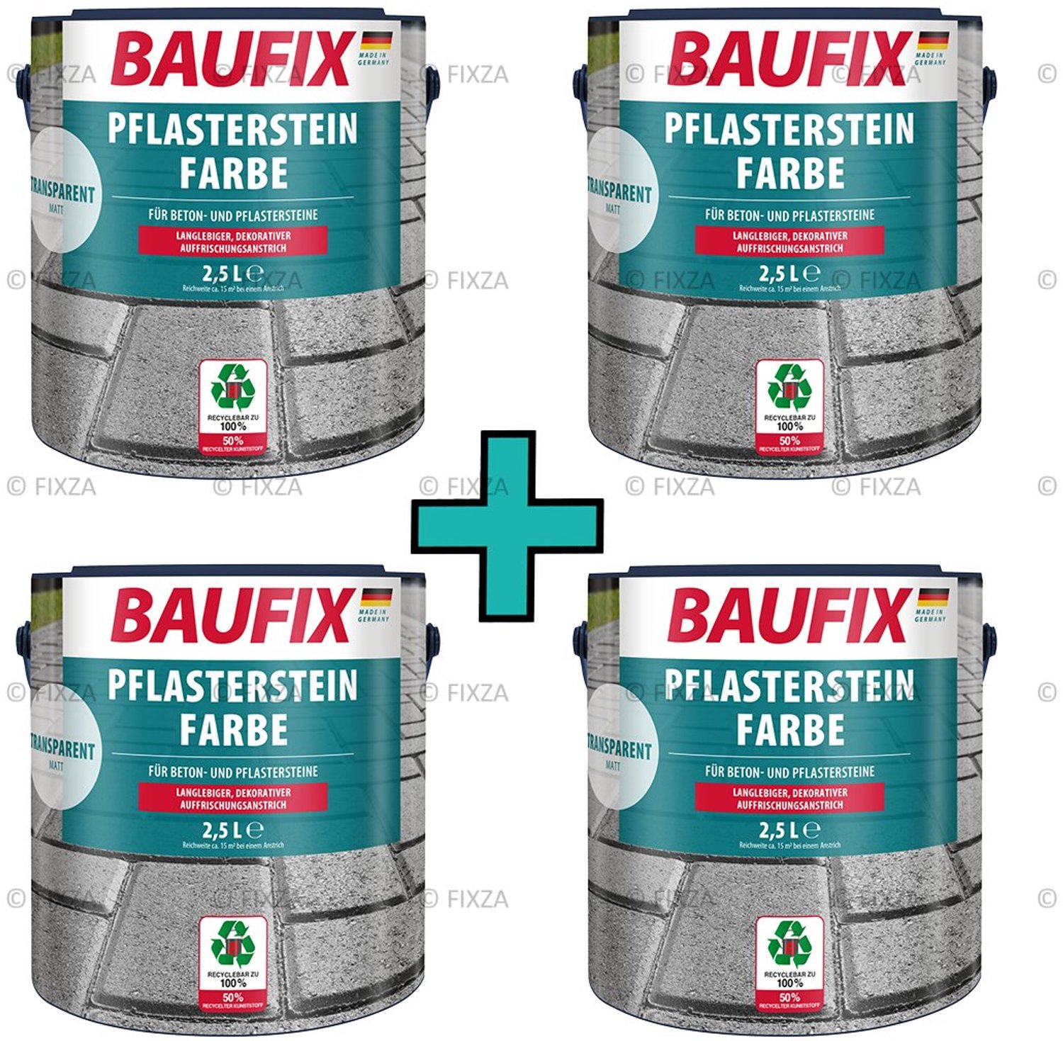 BAUFIX Impregnerende Tuintegel verf kleurloos Voordeelverpakking 30 m²