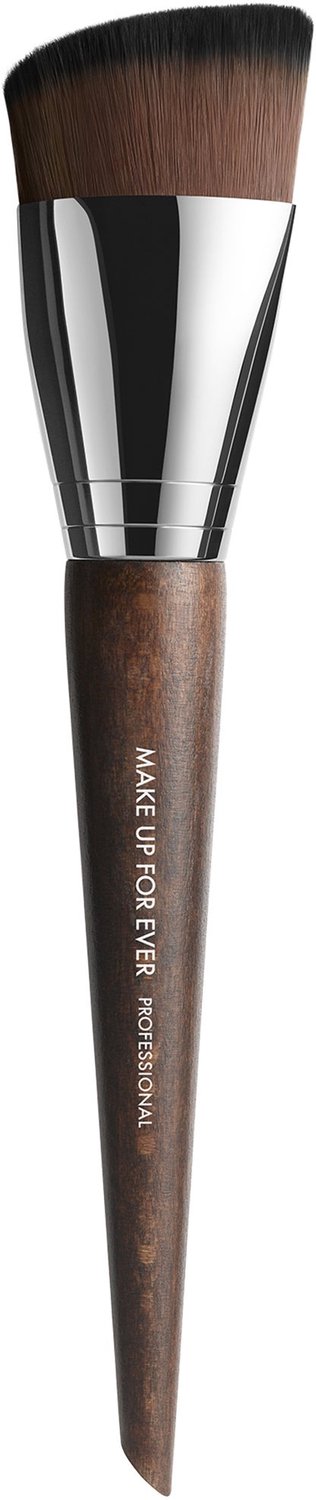 MAKE UP FOR EVER - #118 HD Skin Hydra Glow Foundation Brush - Foundationkwast - Donkerbruin