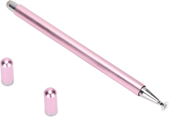 2-in-1 Styluspennen, Nauwkeurige Bediening Smart Touch-pen, Universele Capacitieve Stylus Met Vezeltip voor Mobiele Telefoon-tablet-aanraakapparaten 160 Mm(roze) — afbeelding 5