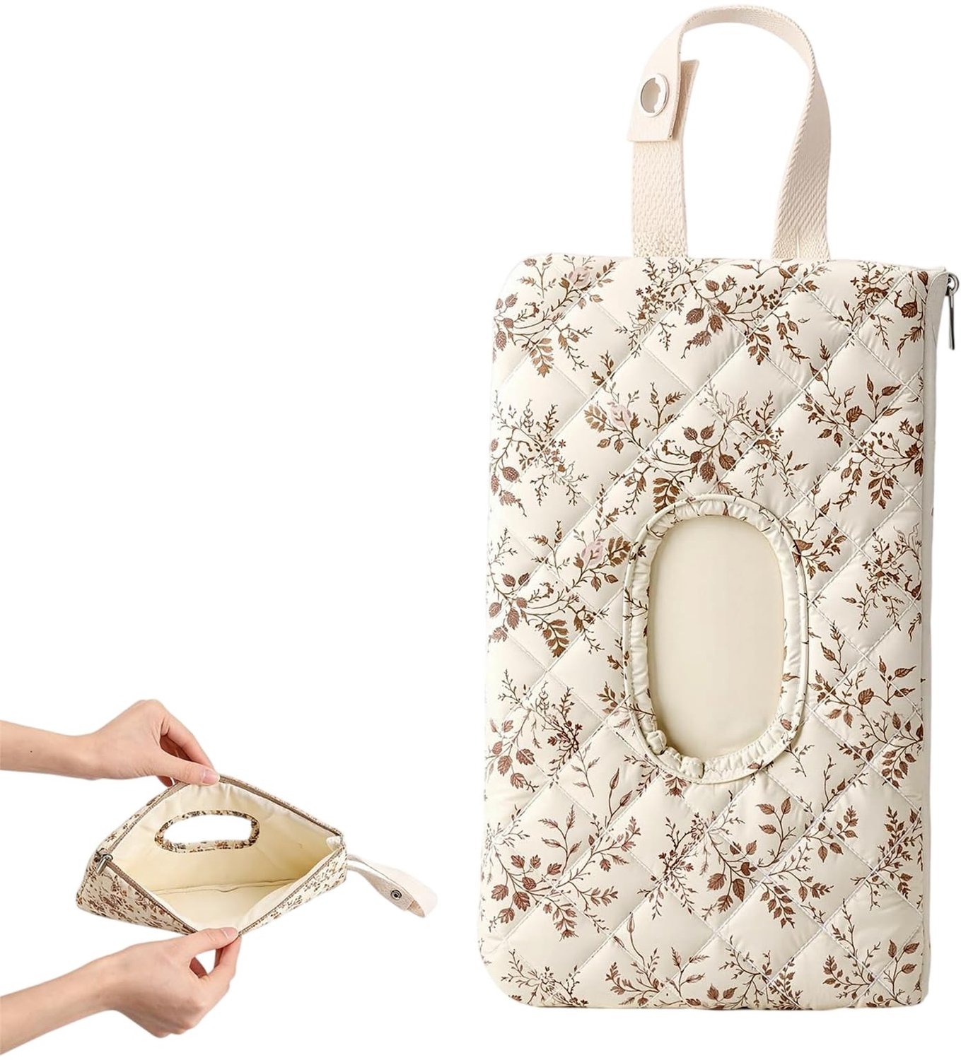 Portable Wet Wipes Houder voor Auto en Reizen