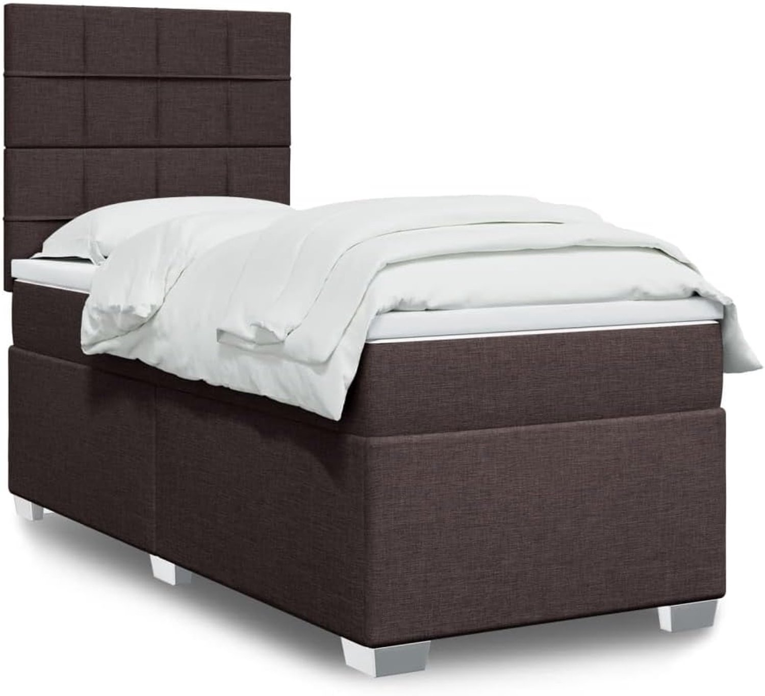 Polyester Donkerbruin 90x200 cm