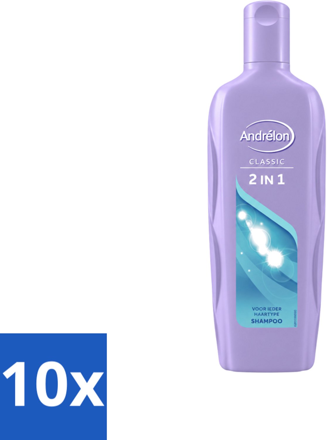 10 x Andrélon – Shampoo – 2-in-1 – 450 ml - Voordeelverpakking - 10 stuks